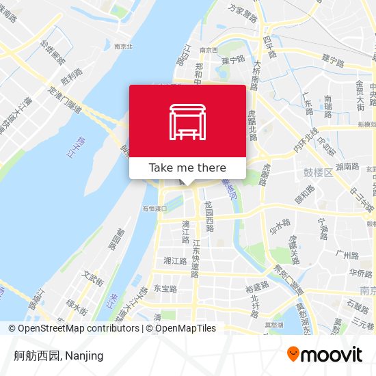 舸舫西园 map