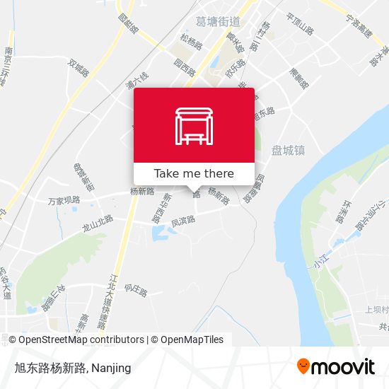 旭东路杨新路 map