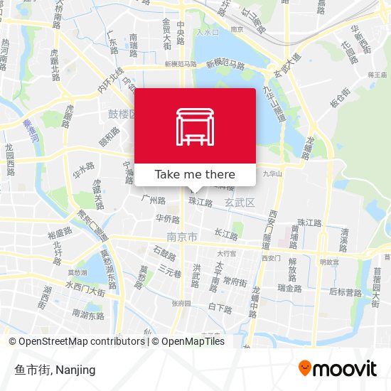 鱼市街 map