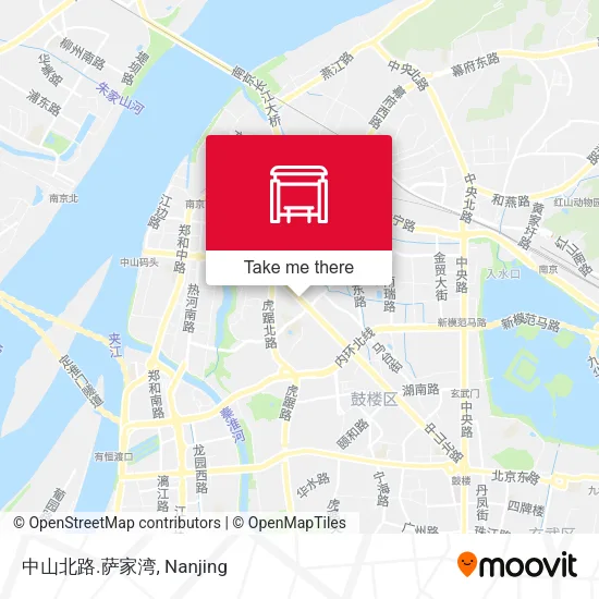 中山北路.萨家湾 map