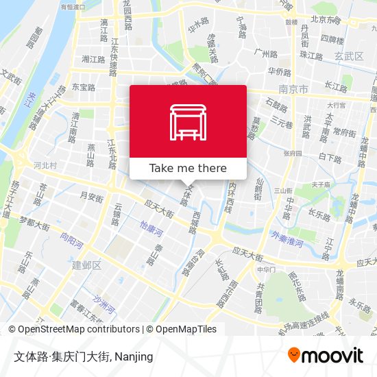 文体路·集庆门大街 map