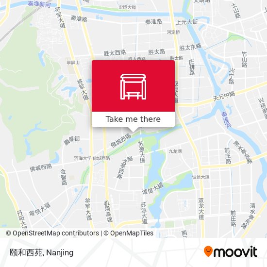 颐和西苑 map