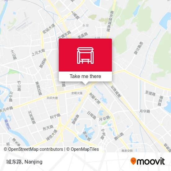 城东路 map