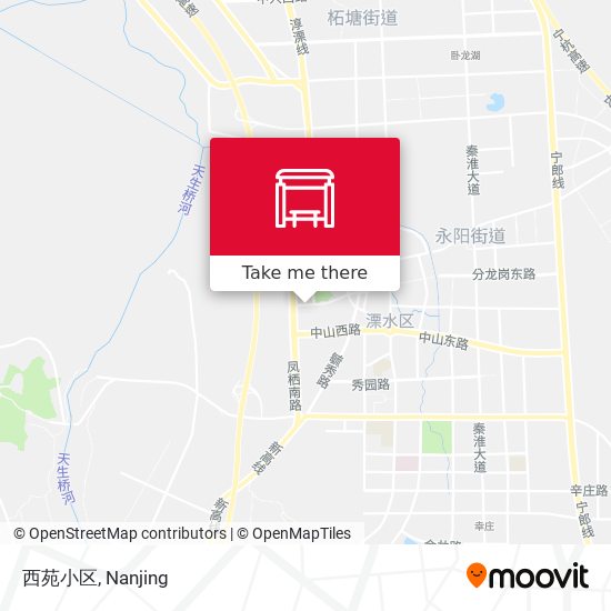西苑小区 map