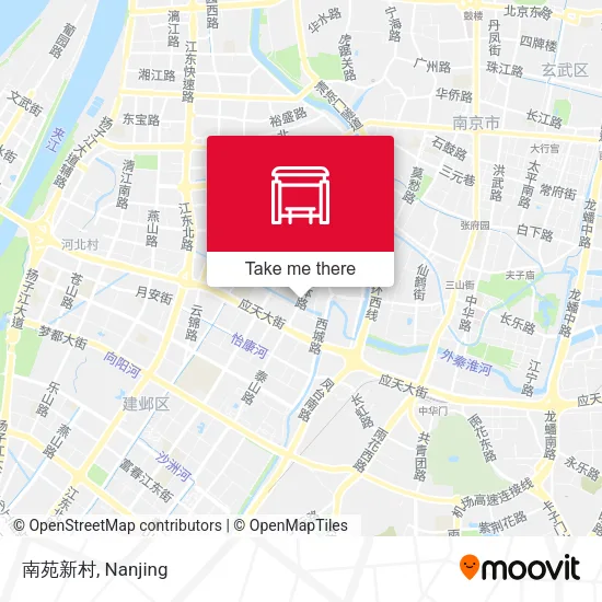 南苑新村 map