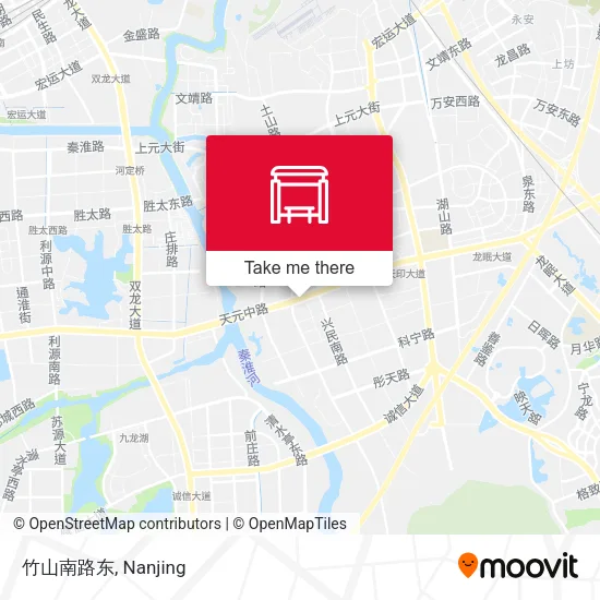 竹山南路东 map