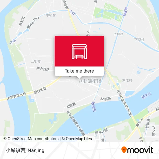 小城镇西 map