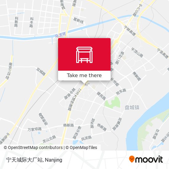 宁天城际大厂站 map