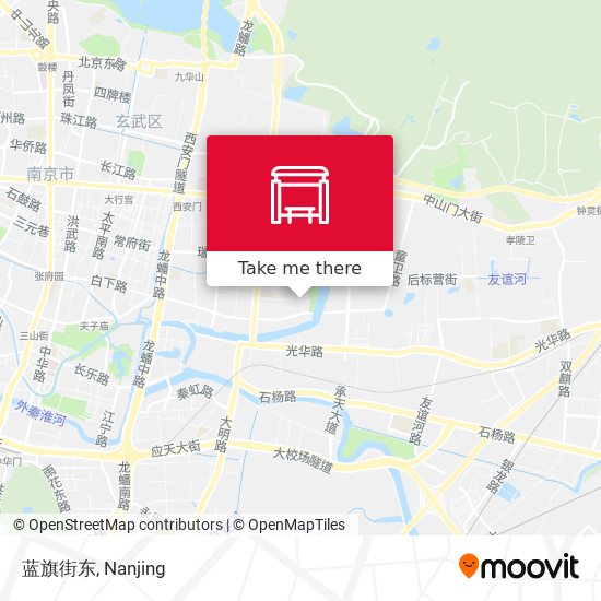 蓝旗街东 map