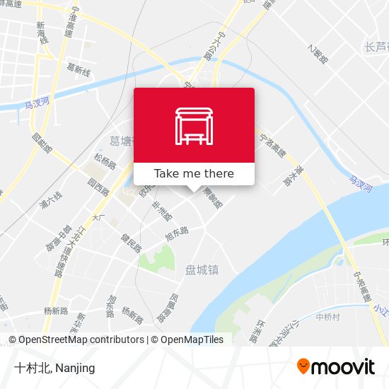 十村北 map