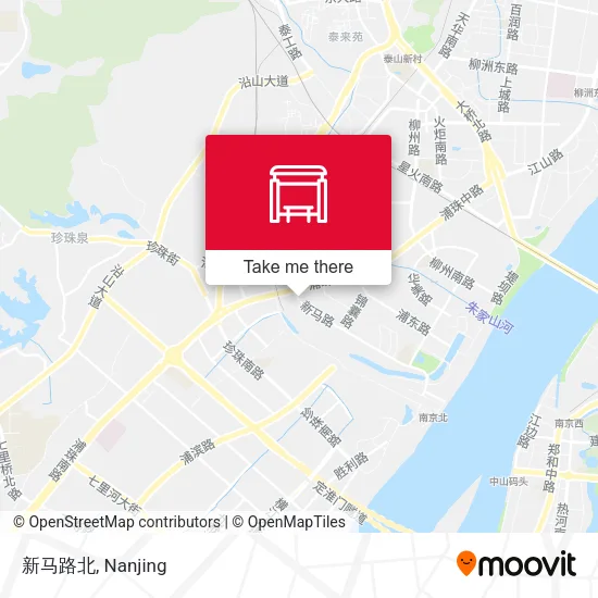 新马路北 map