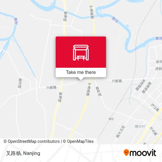 叉路杨 map