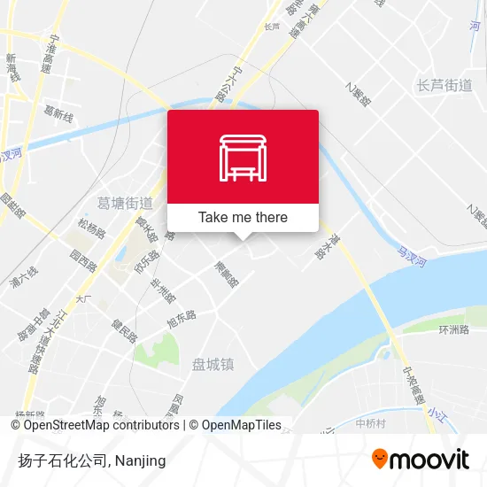 扬子石化公司 map