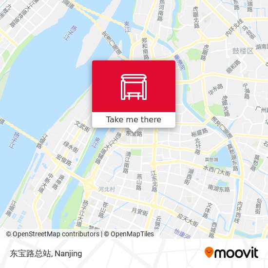 东宝路总站 map
