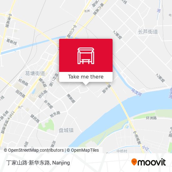 How To Get To 丁家山路 新华东路in 六合区by Bus Or Metro