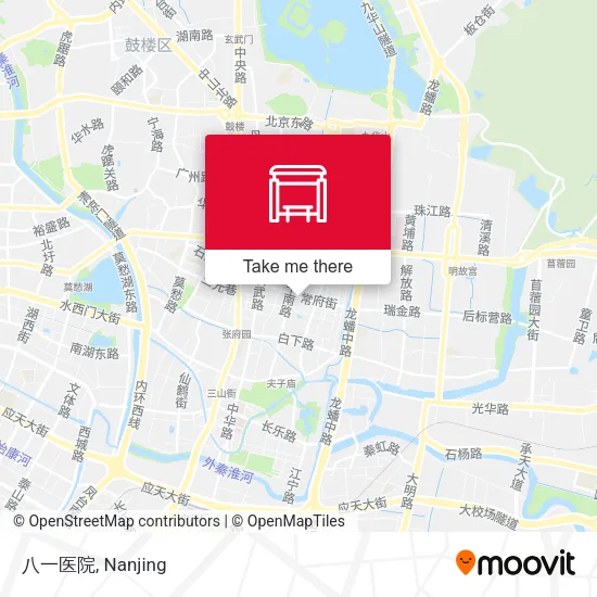 八一医院 map