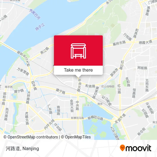 河路道 map