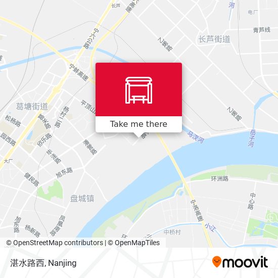 湛水路西 map