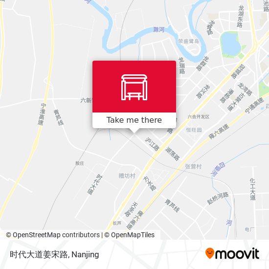 时代大道姜宋路 map