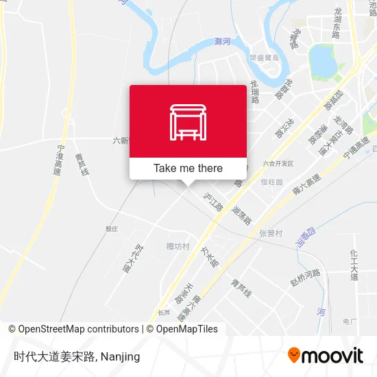 时代大道姜宋路 map