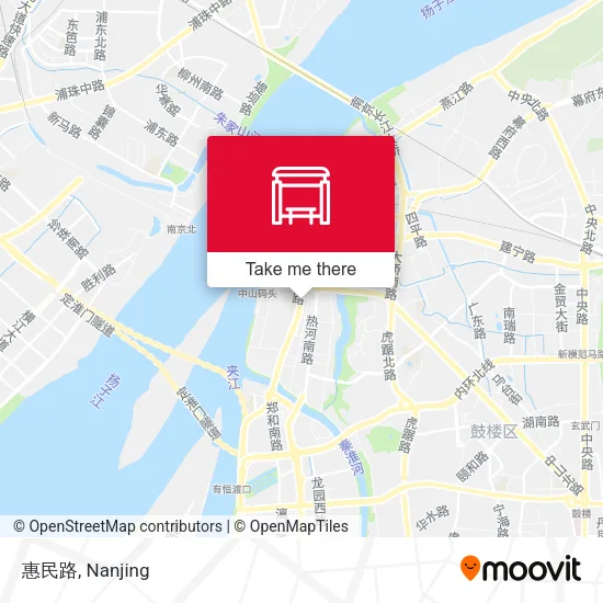 惠民路 map