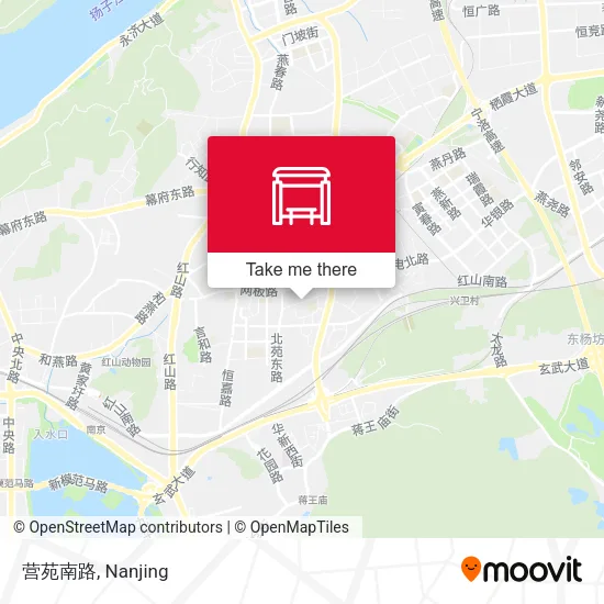 营苑南路 map