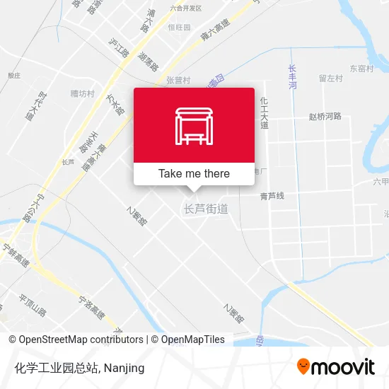 化学工业园总站 map
