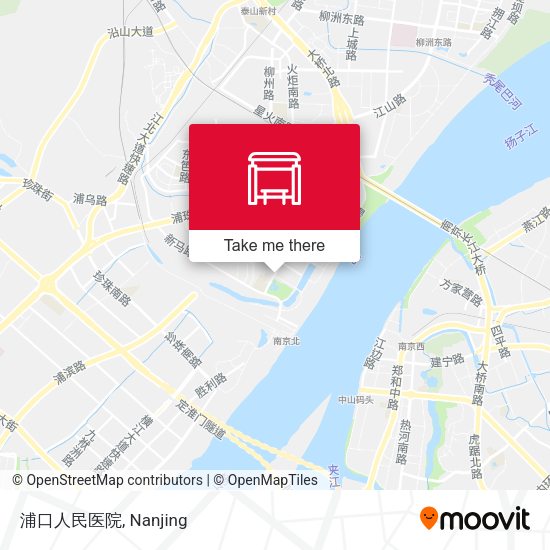 浦口人民医院 map