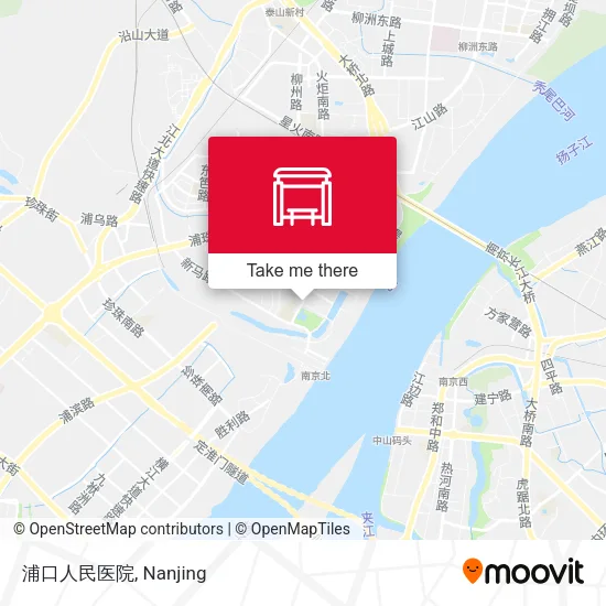 浦口人民医院 map