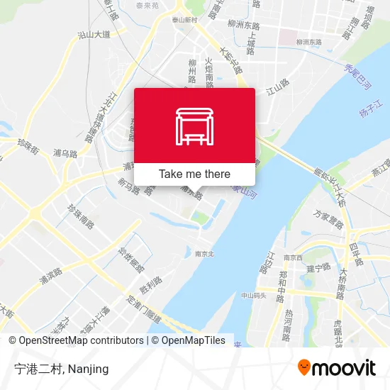 宁港二村 map