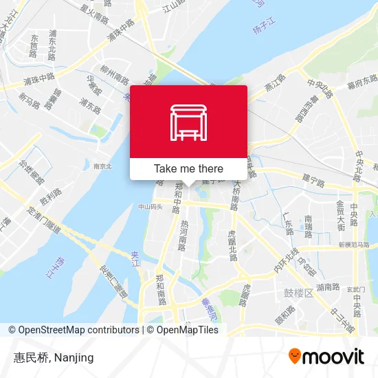 惠民桥 map