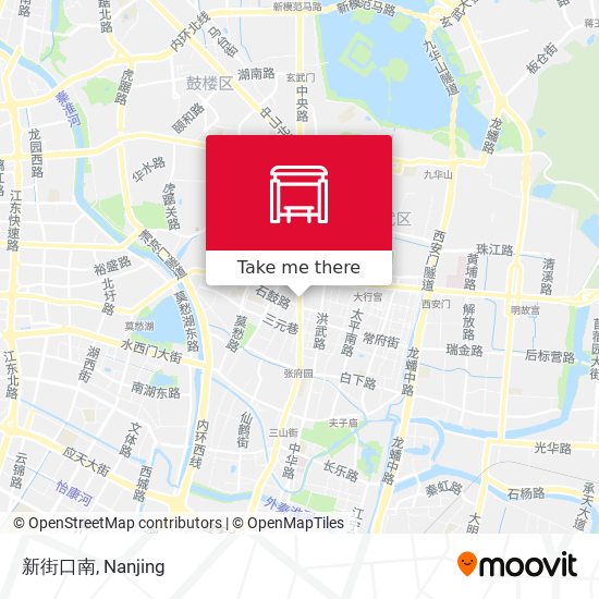新街口南 map