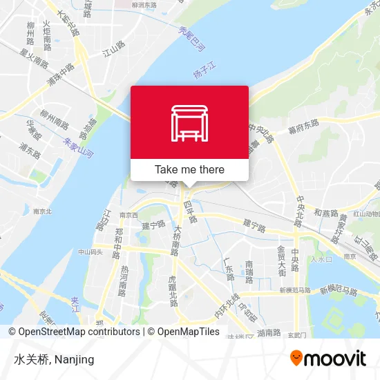 水关桥 map