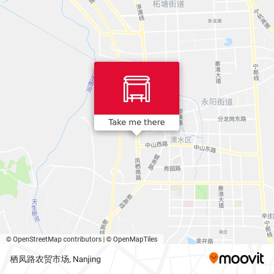 栖凤路农贸市场 map
