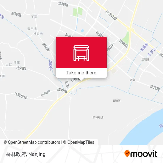 桥林政府 map