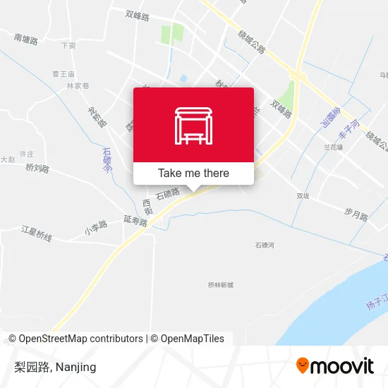 梨园路 map