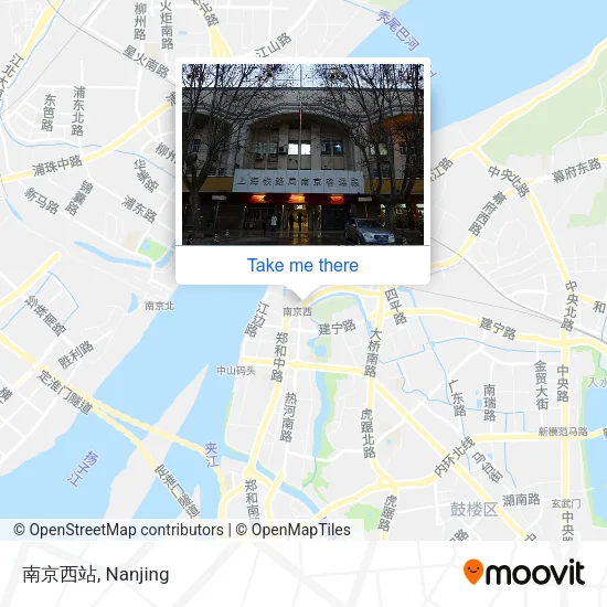 南京西站 map