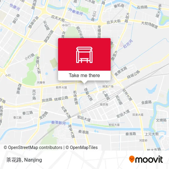 茶花路 map