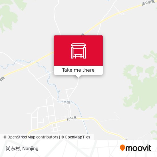 岗东村 map