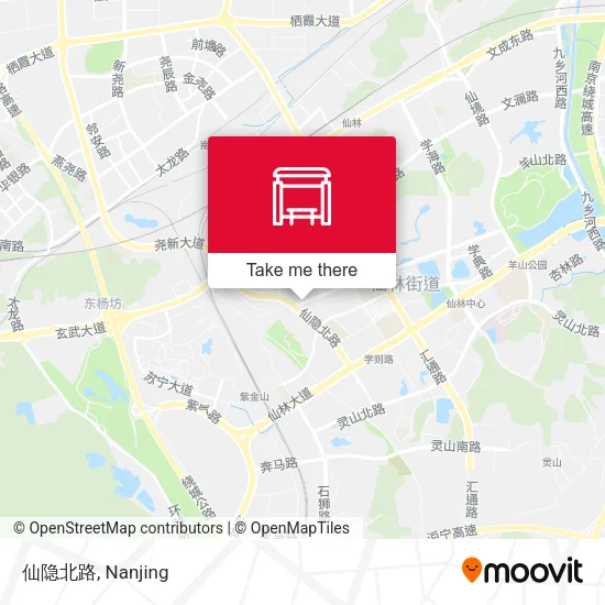 仙隐北路 map