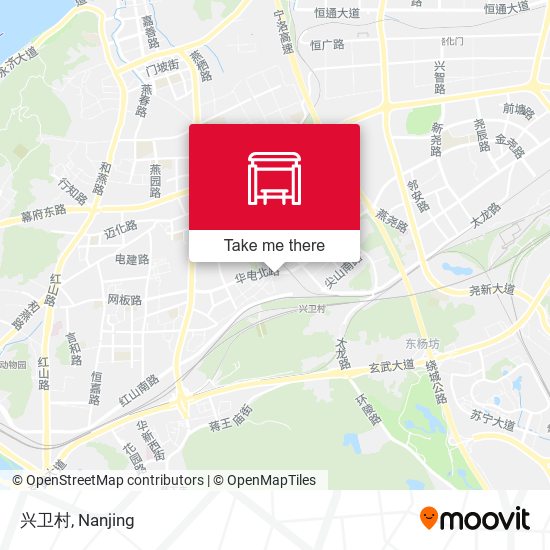 兴卫村 map