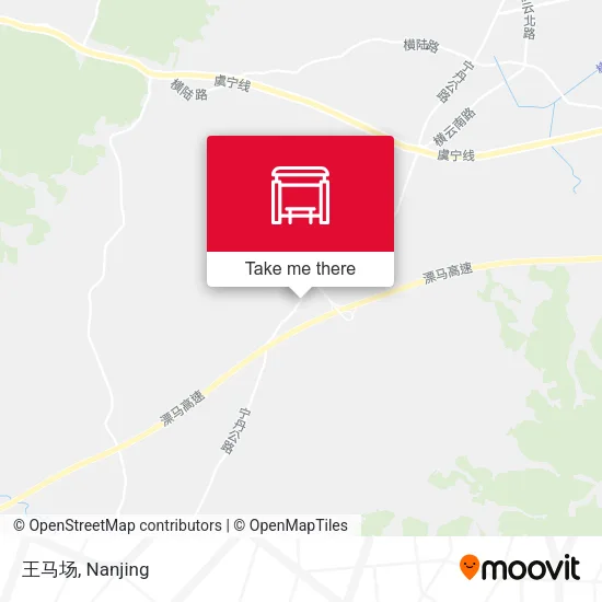 王马场 map