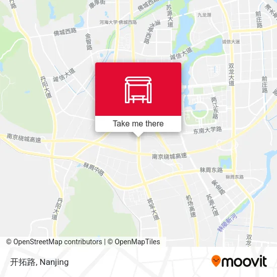 开拓路 map