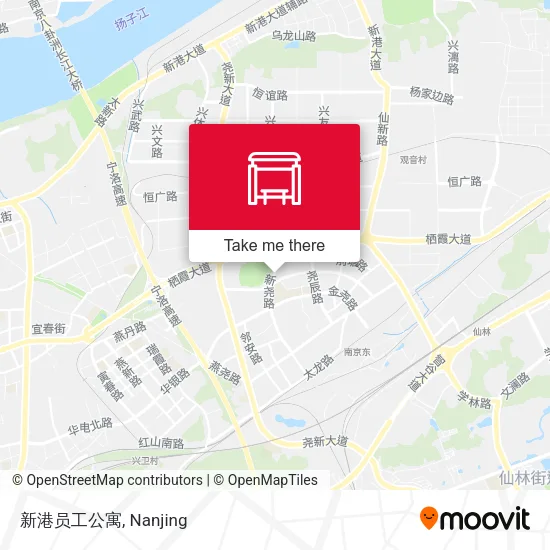 新港员工公寓 map