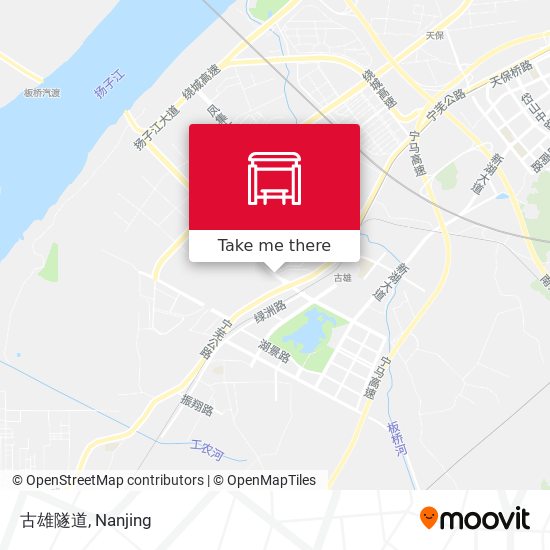 古雄隧道 map