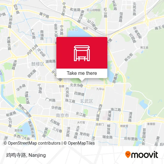 鸡鸣寺路 map