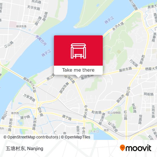五塘村东 map