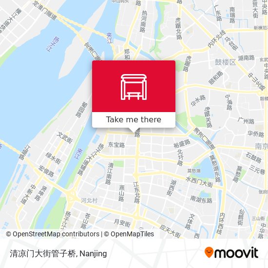 清凉门大街管子桥 map