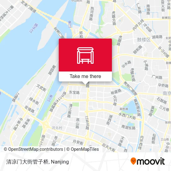 清凉门大街管子桥 map