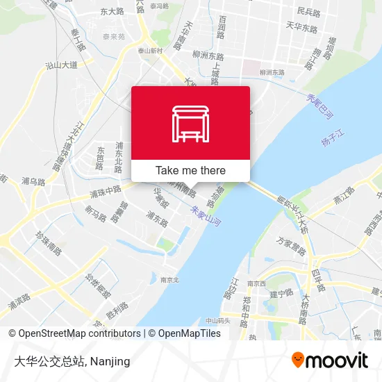大华公交总站 map